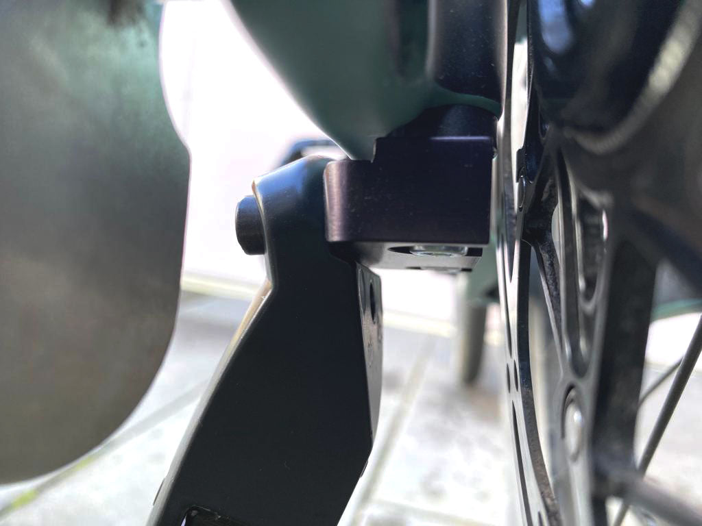 Bundle: Seitenständer mit FM-Adapter für Bremsaufnahme